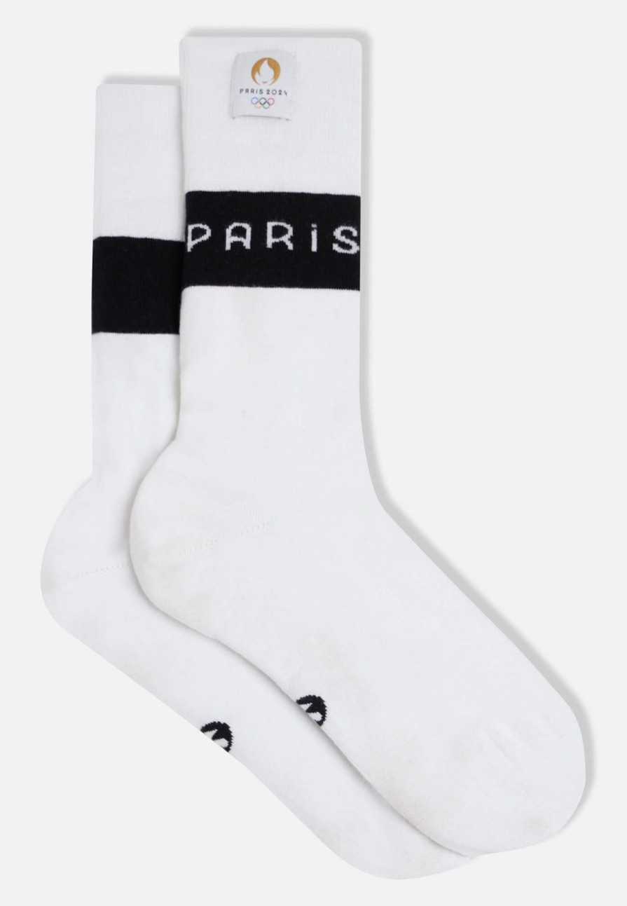 Le Slip Français Sous-Vetements De Sports | Chaussettes Mi-Hautes En Coton - Lucas Blanches Paris 2024