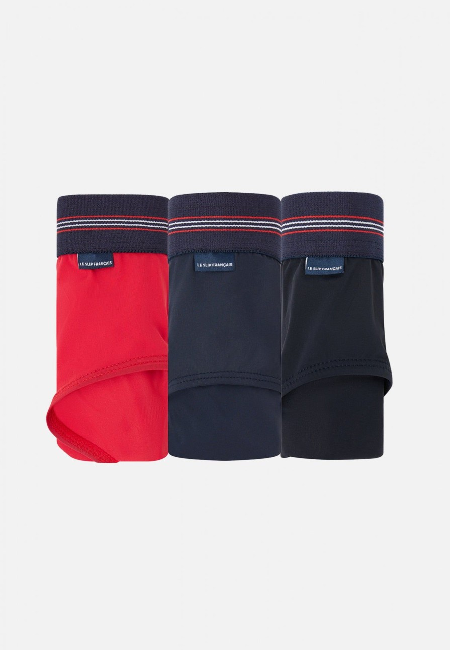 Le Slip Français Pack Sous-Vetements | Trio De Slips Ultra Legers - Pack Lightslip Largo Trio