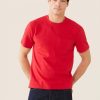 Le Slip Français Haut | T-Shirt Homme En Coton - Sasha-Rouge Cerise