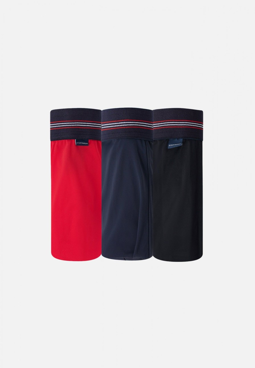 Le Slip Français Pack Sous-Vetements | Trio De Boxer Ultra Leger - Pack Lightslip Hugo Trio