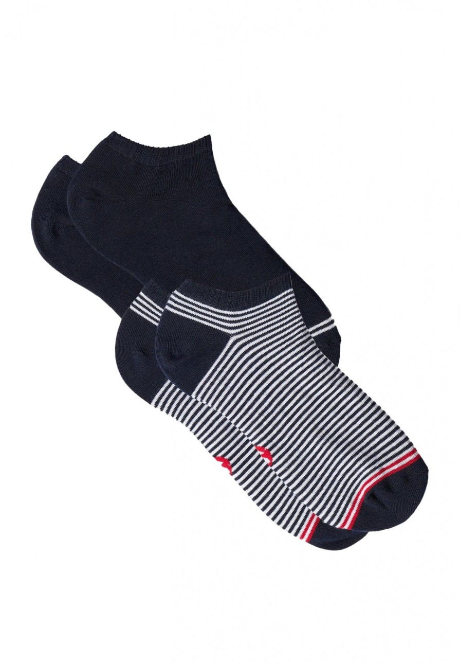 Le Slip Français Pack De Chaussettes | Duo De Socquettes En Coton - Pack Socquettes Jo Duo