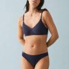 Le Slip Français Soutiens-Gorge | Soutien-Gorge Sans Armature En Coton - Maria Marine