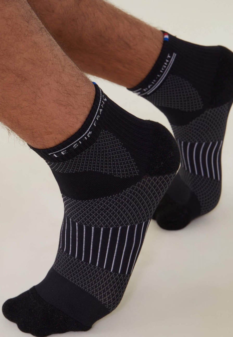 Le Slip Français Sous-Vetements De Sports | Chaussettes De Sport En Polyamide - Marathon Noir