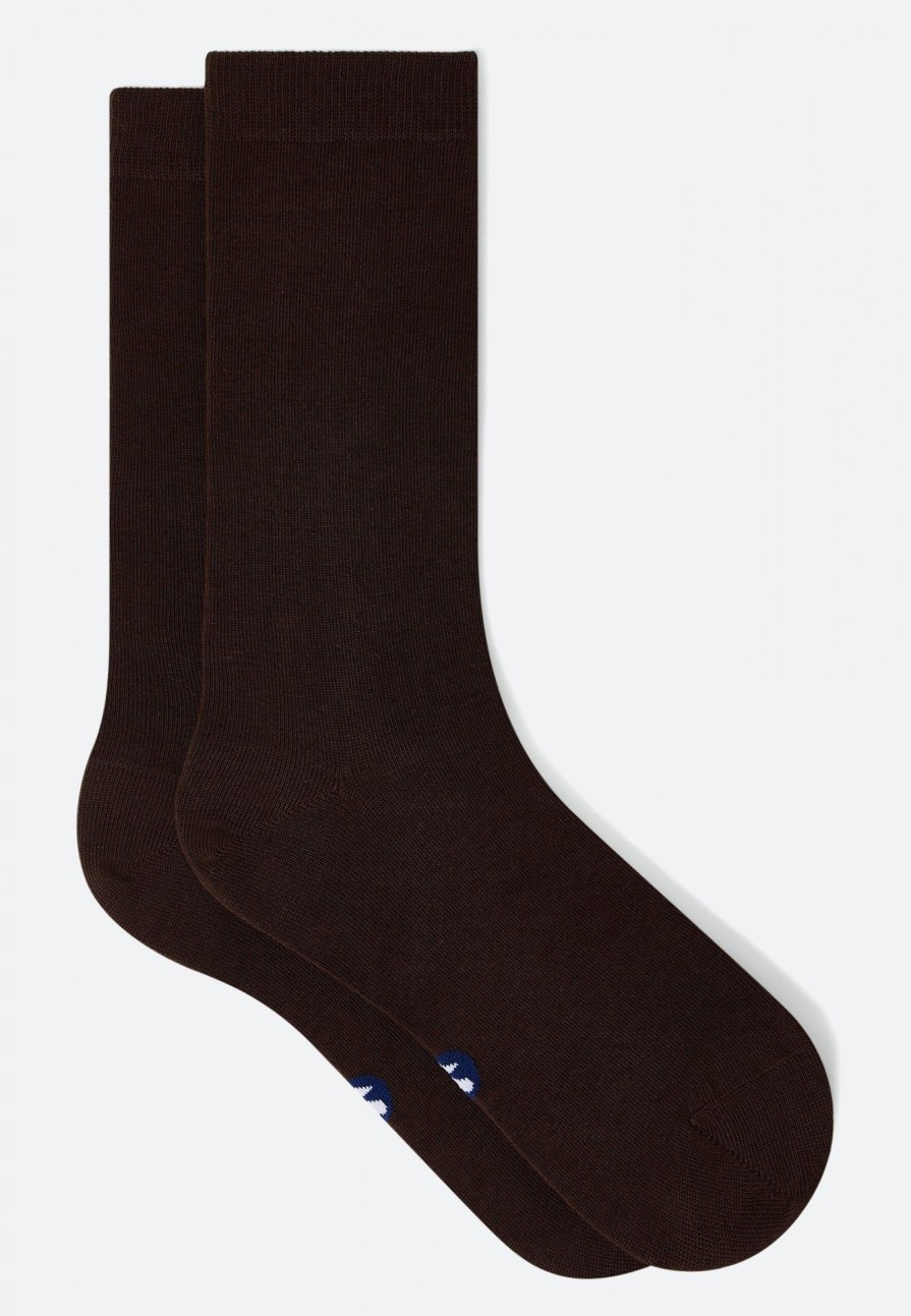 Le Slip Français Chaussettes En Coton | Chaussettes Mi-Hautes Mixtes En Coton - Lucaschocolat