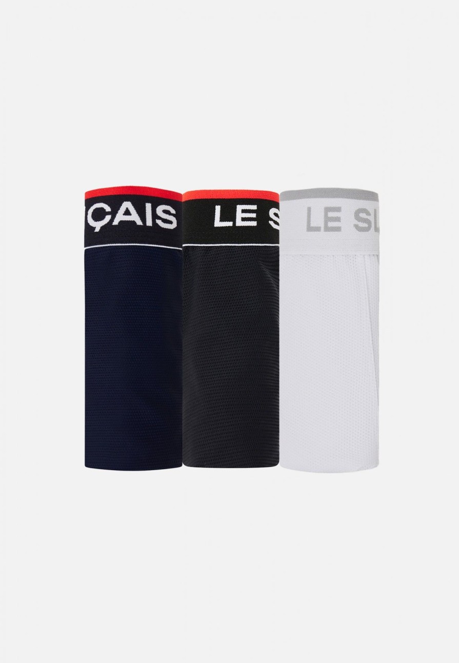 Le Slip Français Pack Sous-Vetements | Trio De Boxers De Sport - Pack Boxer Guillaume Trio