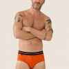 Le Slip Français Slips | Slip En Coton - Terrible Orange Tango