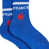 Le Slip Français Sous-Vetements De Sports | Chaussettes Mi-Hautes En Coton - Wilfried Indigo Xv De France