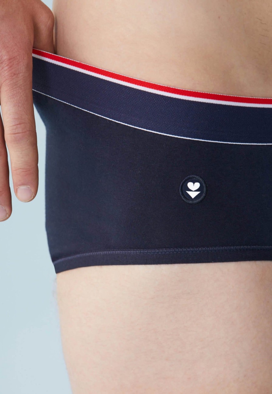 Le Slip Français Slips | Slip A Poche En Coton - Gontran Marine