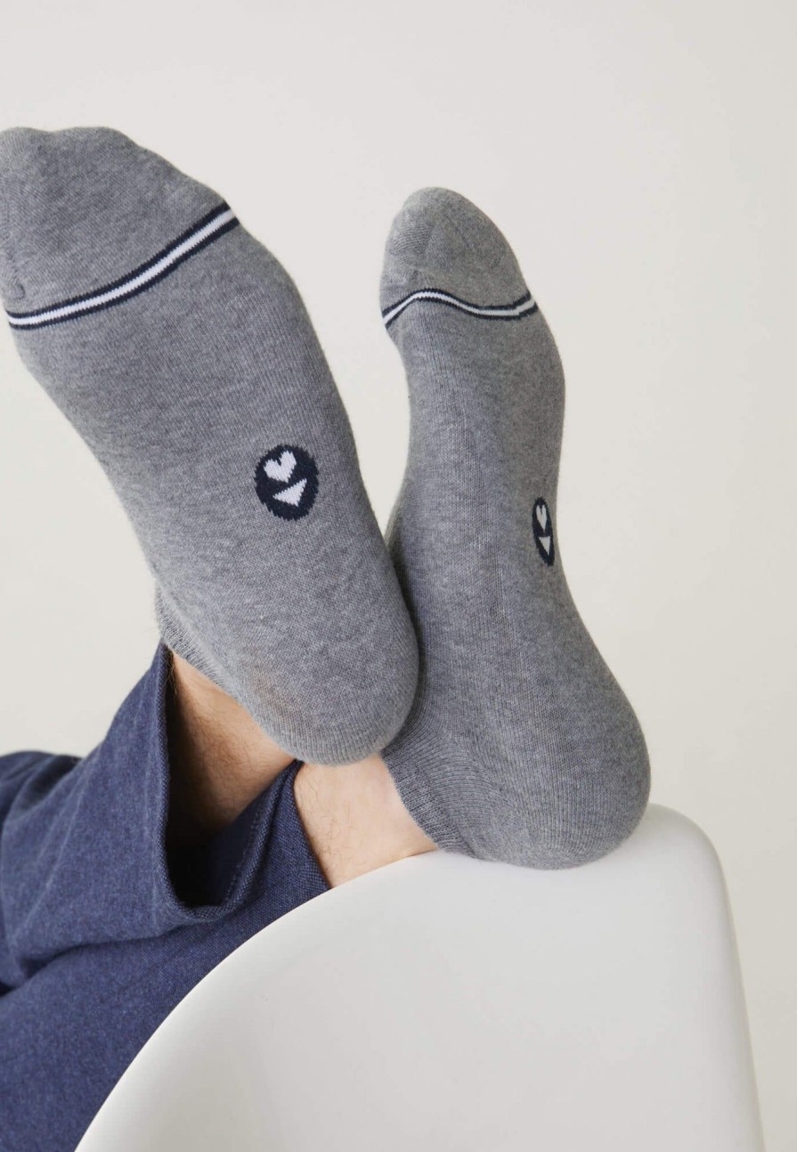 Le Slip Français Pack De Chaussettes | Duo De Socquettes En Coton - Pack Socquettes Jo Duo