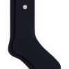 Le Slip Français Sous-Vetements De Sports | Chaussettes Mi-Hautes En Coton Bio - Lucas Bleu Marine Jo