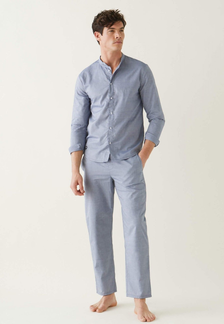 Le Slip Français Bas De Pyjamas | Bas De Pyjama En Chambray - Tim Chambray